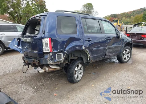 2013 Honda Pilot Ex из США, поврежденный, VIN 5FNYF4H44DB076974